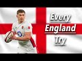 Every England Rugby Try since the 2019 Rugby World Cup