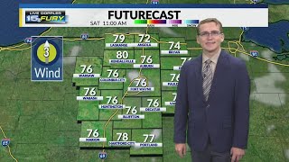 Temperatures and humidity levels continuing to rise
