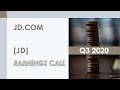 [JD stock] JD.com Q3 2020 Earnings Call (11/16/20)