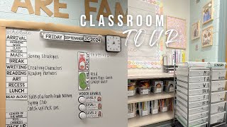 Classroom Tour: 4th Grade Classroom 🍎✏️