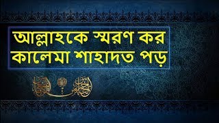 আল্লাহকে স্মরণ কর কালেমা শাহাদত পড় ||| বাংলা ইসলামিক গান