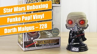 Funko Pop! Vinyl Darth Malgus (728) - Star Wars Unboxing