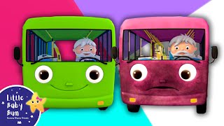 Wheels On The Bus  |3D Vehicle Songs | 🚌Wheels on the BUS Songs! 🚌 Nursery Rhymes for Kids