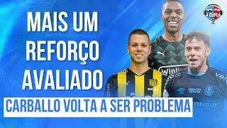 🔵⚫️ Diário do Grêmio KTO: Zagueiros procurados pela direção | Carballo sente dores | Problemas do DM