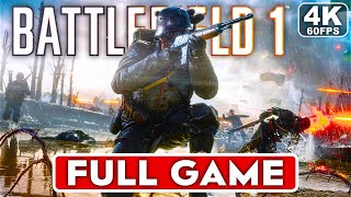 BATTLEFIELD 1 Gameplay Walkthrough Campaign FULL GAME [4K 60FPS PC RTX 3090] - No Commentary