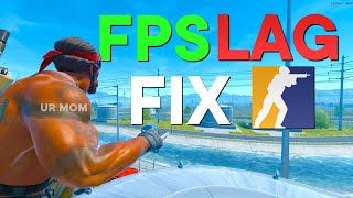 Simple MUST KNOW Settings To FIX LAG & STUTTER In CS2 🚀🚀