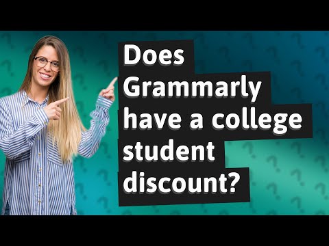 Does Grammarly have a student discount?