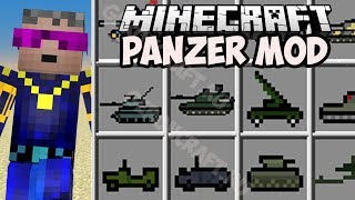 Minecraft Panzer mod (spotlight)
