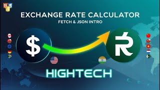 Exchange Rate Calculator | Fetch API & JSON Intro | HTML5, CSS & Vanilla JavaScript
