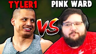 Tyler1 gets tilted by Pink Ward's Shaco Top and how he plays