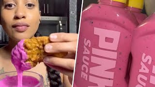 PINK SAUCE LADY GOES VIRAL FOR "MYSTERY SAUCE"| THE CELEBRITY DOCTOR