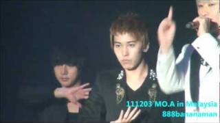 [fancam] 111203 MO.A in Malaysia Super Junior 『A-Cha』 Forcus Sungmin