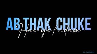 Chal Ghar Chale Status - Arijit Singh || MALANG || TRUE CREATION ||