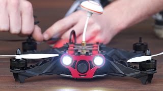 Eachine Racer 250 FPV Drone With FlySky FS-i6 Setup \u0026 Review | DansTube.TV