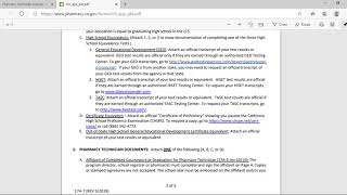 Class 6 Lecture CA State Pharmacy Tech License
