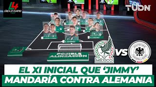 🇲🇽vs🇩🇪 ¡Aquí está el posible XI INICIAL de México, para enfrentar a Alemania! 👀 | TUDN