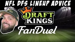 DraftKings FanDuel NFL DFS Lineup Picks | Saturday Divisional Playoffs Rams Packers Ravens Bills
