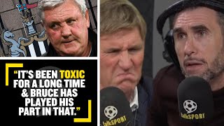 "IT'S BEEN TOXIC FOR A LONG TIME!"☠️Martin Keown & Simon Jordan CLASH on Steve Bruce’s time at #NUFC