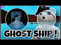 How To Get “GHOST SHIP” BADGE + UNINFECTED GHOSTY MORPH | PIGGY RP : INFECTION | Roblox