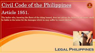 Civil Code of the Philippines, Article 1951