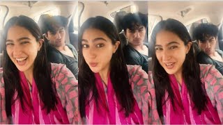 Sara Ali Khan & Ibrahim Ali Khan HILARIOUS Rakhi Video Together In Car
