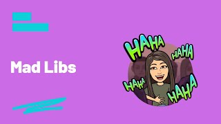 Mad Libs Google Form