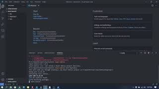 React js react native command line error in VS code | Set-ExecutionPolicy Unrestricted -Force