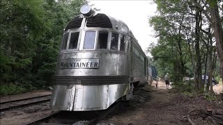 Historic Flying Yankee Train to be restored! Trainset tour - August 2024