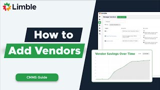 How to Add Vendors | CMMS Tutorial