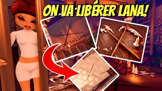 VOICI COMMENT ON VA POUVOIR SAUVER LANA DANS DRESS TO IMPRESS! LANA LORE! ROBLOX