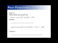 Print Formatting Part 5: printf() Flag - (JAVA)