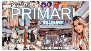 COME SHOP WITH ME IN THE WORLDS BIGGEST PRIMARK! 🌎 PT 1 Women’s clothing, accessories & beauty