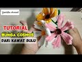 DIY | How to make Cosmos Flower with Pipe Cleaners | Easy DIY Project by Yumikha Channel #42