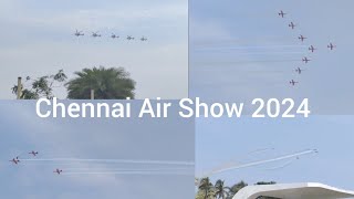 Chennai Air Show 2024 #chennai #marinabeach #airshow #chennaiairshow2024 #chennaiairshow