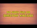 Ubuntu: No such file or directory #include ＜string＞ (2 Solutions!!)