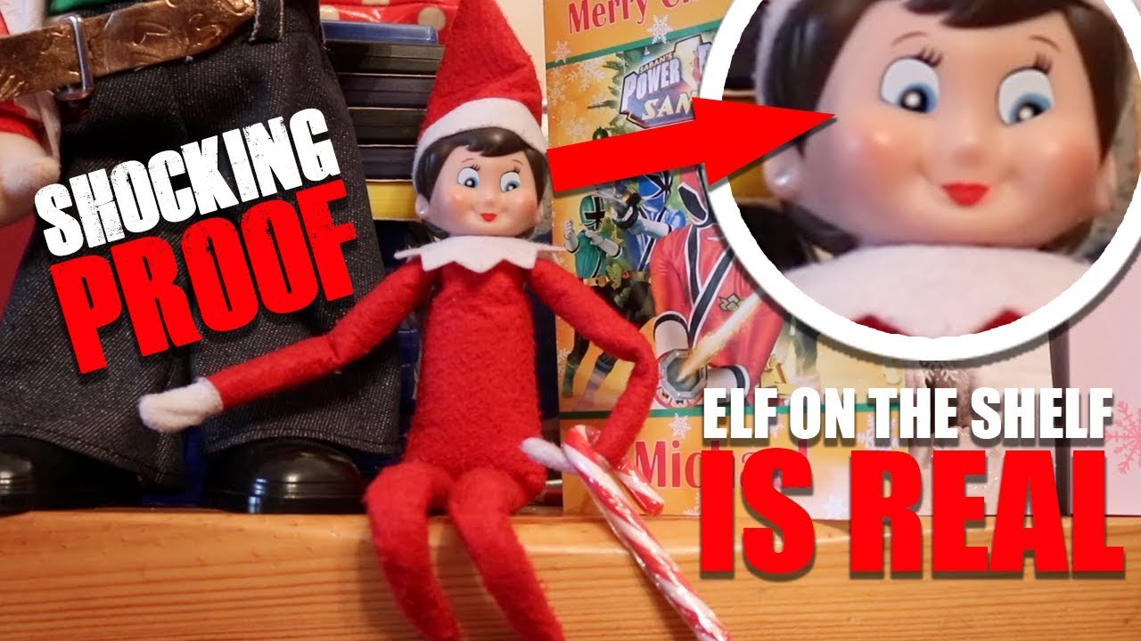 ELF ON THE SHELF IS REAL 🎄 WATCH CLOSELY 🎄 REAL PROOF Caught On Camera ...