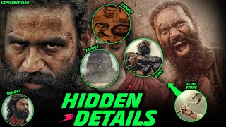 Captain Miller Teaser Hidden Details | Dhanush | Priyanka Arul Mohan | Shiva Rajakumar