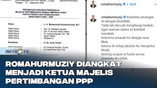 Romahurmuziy Jadi Ketua Majelis Pertimbangan Pusat DPP PPP