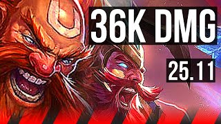 GRAGAS vs OLAF (TOP) | 10/1/10, Legendary, 36k DMG | NA Challenger | 25.11