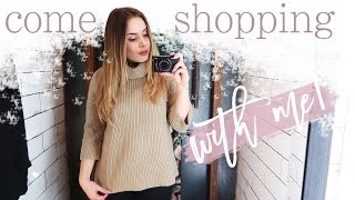 COME SHOPPING WITH ME + HAUL | Hello October