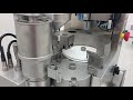 capsugel cfs 1000 bench top liquid capsule filler operational video