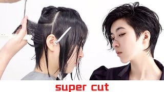 沙發的髮質怎麼剪短髮，2分鐘搞明白How to cut short hair on the sofa, 2 minutes to understand