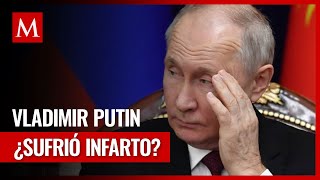 ¿Vladimir Putin sufrió un infarto? Esto responde el Kremlin