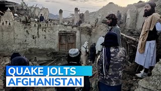 At least 250 people killed as 6.1 magnitude earthquake hits Afghanistan