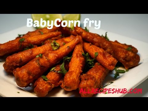 Babycorn fry | Babycorn 65 | Best Veg Starter Recipe Babycorn fry | Babycorn 65 | Best Veg Starter Recipe