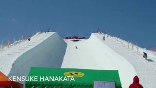 3/14 第35回JSBA全日本ハーフパイプ決勝ジュニア  羽中田憲佑(JWSC)　 スノーボード・スキーの学校JWSC動画:1295