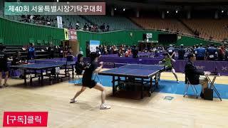 제40회 서울특별시장기 - 김희정(독산고)vs 김서윤(독산고) 2019.10.26