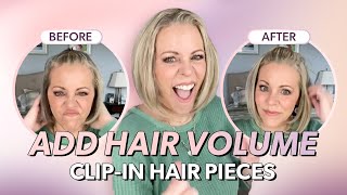 Add Hair Volume Right Where You Need | UniWigs Clip in Hair Pieces