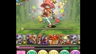 パズドラ【ECOコラボ・天国】闇メタトロンPT　ノーコン！攻略