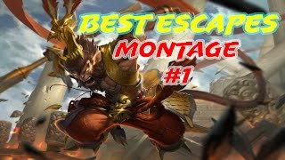 LoL Best Escapes Montage #1 | League of Legends